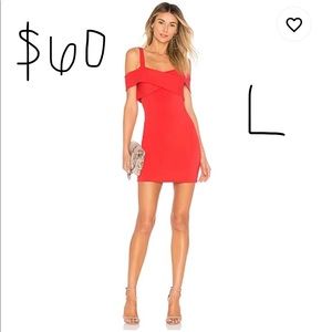 Revolve evie cold shoulder mini dress